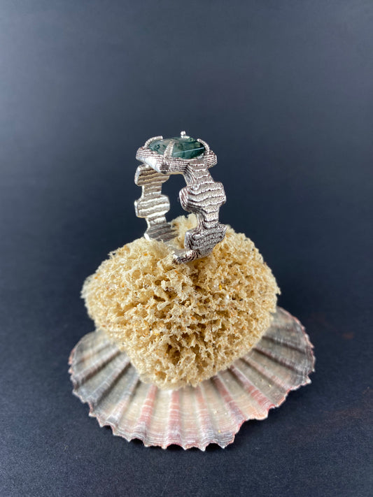 Moss Agate - Ring